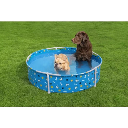 Каркасный бассейн для животных Bestway 561KM BW 122х30,5см "Fetchin' Fun Pet Play Pool"