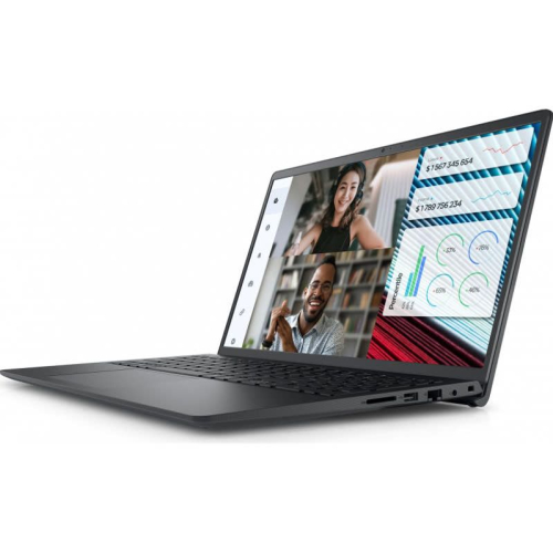 Ноутбук Dell Vostro 3520, 15.6" (1920x1080) WVA 120 Гц/Intel Core i5-1235U/8 ГБ DDR4/512 ГБ SSD/Intel Iris Xe Graphics/Ubuntu, Черный (3520-5850)