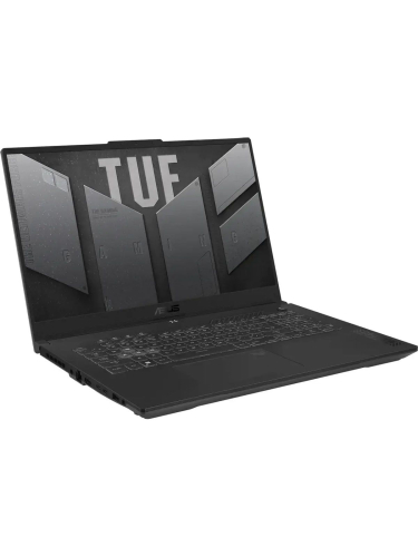Ноутбук ASUS TUF Gaming A16 FA607NUQ-RL024, 16" (1920x1200) IPS 144 Гц/AMD Ryzen 7 170/16 ГБ DDR5/512 ГБ SSD/NVIDIA GeForce RTX 4050 для ноутбуков (6 Гб)/Без системы, Серый (90NR0QF3-M001T0)