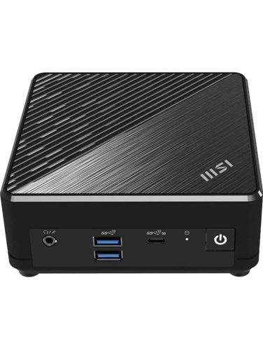 Мини-ПК MSI Cubi N ADL S-269BRU, Intel Processor N100 / Отсутствует DDR4 / Отсутствует SSD / Intel UHD Graphics / Без ОС, черный (936-B0A921-269)