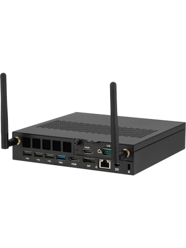 Мини-ПК iRU Tactio 310H6ITF, Intel Core i3-14100/8 ГБ DDR5/256 ГБ SSD/Intel UHD Graphics/Windows 11 Pro, черный (2176177)