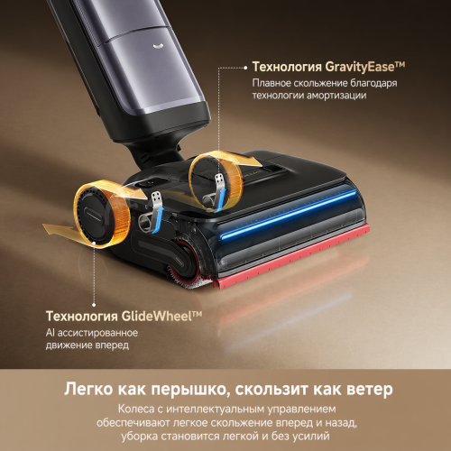 Вертикальный пылесос моющий Dreame H16 Pro Steam