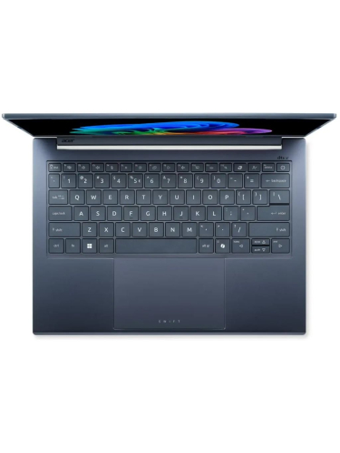 Ноутбук Acer Swift Go 14 AI SFG14-75-58NB, 14" (1920x1200) OLED/Intel Core Ultra 5 226V/16 ГБ DDR5/1024 ГБ SSD/Intel Arc Graphics/Без системы, Синий (NX.JNBCD.007)