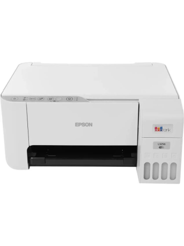 МФУ струйный Epson EcoTank L3256 white (A4, принтер / сканер / копир, 5760x1440dpi, до 33чб / 15цв. ppm, СНПЧ, WiFi, USB) (C11CJ67516)