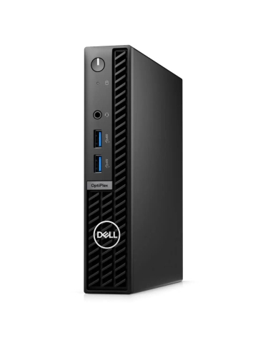 Мини-ПК Dell Optiplex 7020 MFF, Intel Core i7 14700T / 16 ГБ DDR4 / 512 ГБ SSD / Intel UHD Graphics / Ubuntu / Клавиатура, мышь, черный (7020-7653)