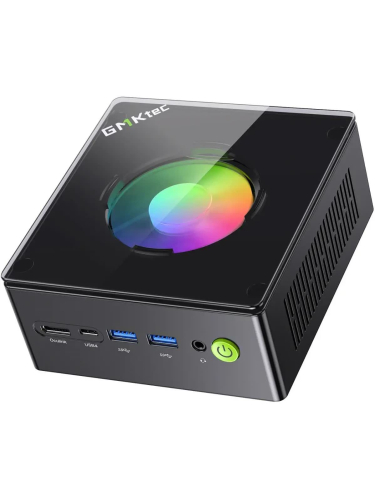 Мини-ПК GMKtec NucBox K11, AMD Ryzen 9 8945HS / 32 ГБ DDR5 / 1024 ГБ SSD / AMD Radeon Graphics / Windows 11 Pro, черный (K11 / 8945HS / 32GB+1TB)