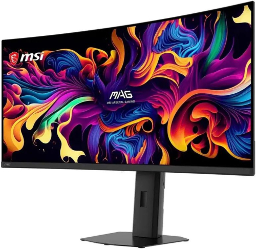 Монитор MSI 34" MPG 341CQP QD-OLED X28 , 280Гц, изогнутый, черный (9S6-3DE39T-012)