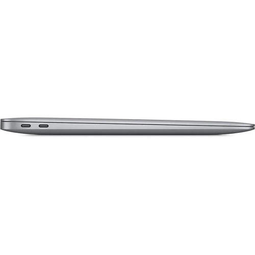 Ноутбук Apple MacBook Air A2337, 13.3" (2560x1600) Retina IPS/Apple M1/8ГБ DDR4/256ГБ SSD/M1 7-core GPU/MacOS, серый космос (MGN63ZP/A)