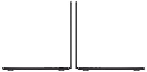 Ноутбук Apple MacBook Pro 14 2023, 14.2" (3024x1964) Retina XDR 120Гц/Apple M3 Pro/18ГБ DDR5/1ТБ SSD/M3 Pro 18-core GPU/MacOS/Английская клавиатура/Блок питания EU, черный космос (MRX43LL/A) Ноутбук Apple MacBook Pro 14 2023, 14.2" (3024x1964) Retina XDR 120Гц/Apple M3 Pro/18ГБ DDR5/1ТБ SSD/M3 Pro 18-core GPU/MacOS/Английская клавиатура/Блок питания EU, черный космос (MRX43LL/A)