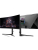Монитор 34" CBR MG-3401, IPS, UWQHD 2K 3440x1440, 165Гц, 1мс, 350Кд/м2, Динамики 2*3W, HAS, Pivot, 2*DP/2*HDMI/4*USB3.0, внешний БП, черный, кабели  HDMI/DP [LCD-MG3401-OPC]