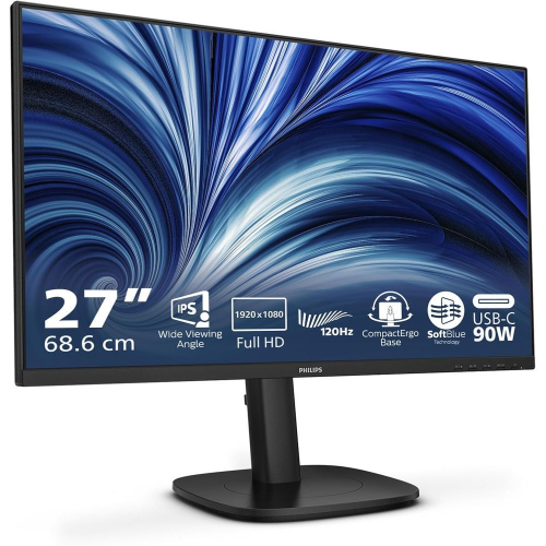 Монитор Philips 24" 24B2U3301 Full HD IPS 120Hz, черный