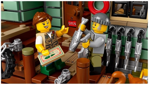Конструктор LEGO Ideas 21310 Старая рыбацкая лавка