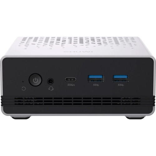 Системный блок CHUWI Ubox, AMD Ryzen 5 6600H/16 ГБ DDR5/512 ГБ SSD/AMD Radeon Graphics/Windows 11 Pro, белый (CWI604P)