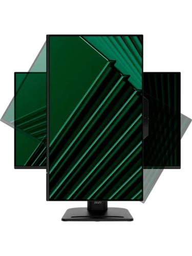 Монитор MSI PRO MP272PMG 27" 16:9 FHD(1920x1080) IPS Flat,Webcam,4ms(GTG),1500:1,100M:1,300nit,1xHDMI,1xDP,1xVGA,2xUSB-A,1xUSB-B,Speaker,Tilt,Swivel,Height,Pivot,VESA,120Hz,Black,1y war-ty