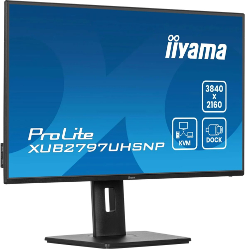 Монитор Iiyama 27" ProLite XUB2797UHSNP-B1 Ultra HD 4K IPS LED черный