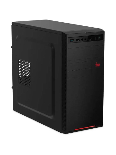 Системный блок iRU Corp 310 MT, Intel Core i3-12100 / 8 ГБ DDR5 / 256 ГБ SSD / Intel UHD Graphics / Без ОС, черный (2156022)