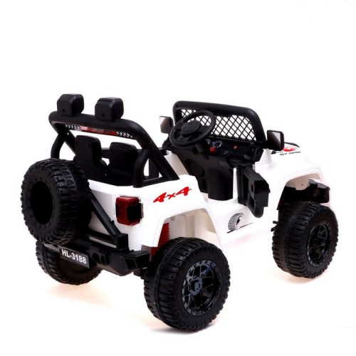 Электромобиль «Джип», цвет белый