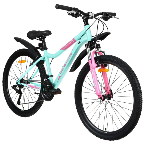 Велосипед 26" PROGRESS Lira RUS, мятный, р. 17"