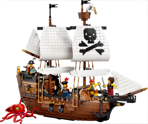 Конструктор LEGO Creator 31387 Легендарный пиратский корабль 3 в 1