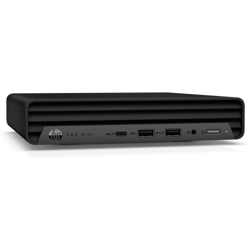 Мини-ПК HP Pro 400 Mini G9, Intel Core i3-14100T / 8 ГБ DDR4 / 512 ГБ SSD / Intel UHD Graphics / Без ОС / Клавиатура, мышь, черный (8X4W1AV_i3)