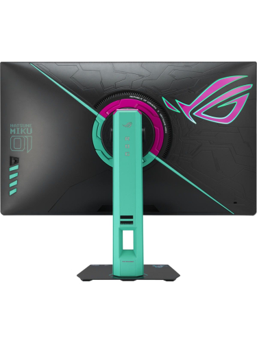 Монитор Asus ROG Strix XG27ACMEG-G Hatsune Miku Edition 27" черный Fast IPS LED 16:9 HDMI матовая HAS Piv 1000:1 400cd 178гр/178гр 2560x1440 260Hz DP 2K USB 5.8кг