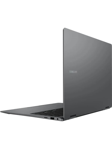 Ноутбук Samsung Galaxy Book 5 Pro 360 NP960, 16" (2880x1800) AMOLED 120 Гц/Intel Core Ultra 5 226V/16 ГБ LPDDR5X/512 ГБ SSD/Intel Arc Graphics/Windows 11 Home, Серый (NP960QHA-KG3IN)