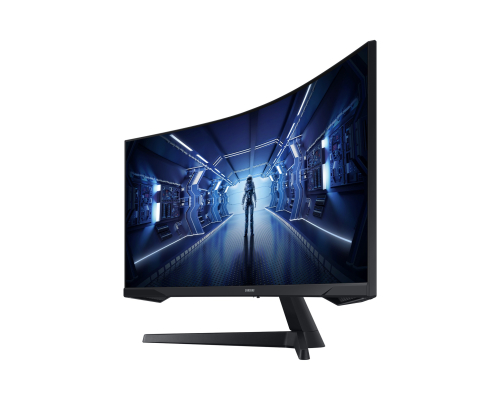Монитор Samsung 34" Odyssey G55T LC34G55TWWPXEN Ultra WQHD VA LED 1ms 165Hz черный
