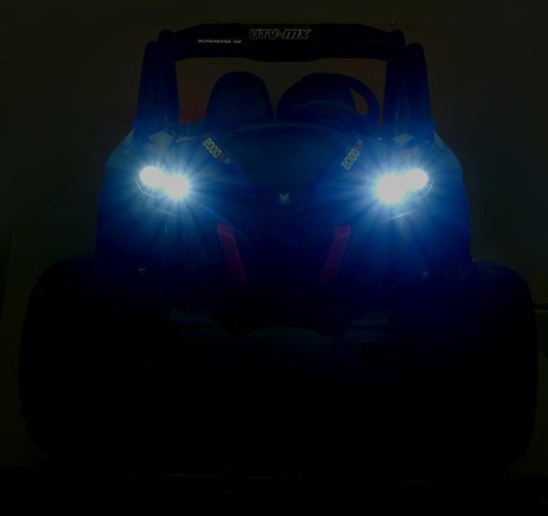 Электромобиль «БАГГИ», полный привод 4WD, кожаное сиденье, цвет синий