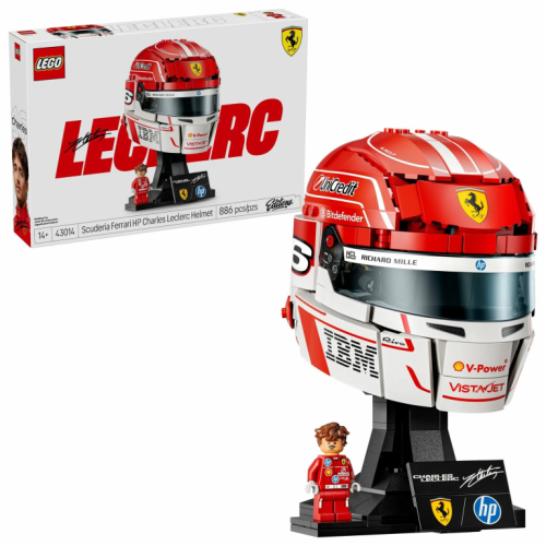 Конструктор LEGO Editions 43014 Шлем Шарля Леклера