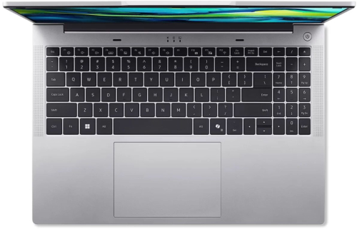 Ноутбук Acer Aspire Lite AL16-52P-52JZ, 16" WUXGA IPS, Intel Core i5-1334U, 8 ГБ DDR5, 512 ГБ SSD, Intel UHD Graphics, Без ОС, Серебристый (NX.J23EM.003)