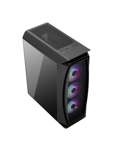 Системный блок iRU Game 520B5 MT, AMD Ryzen 5 5600X / 16 ГБ DDR4 / 1024 ГБ SSD / NVIDIA GeForce RTX 3060 Ti (8 Гб) / Windows 10 Home, черный (1639151)