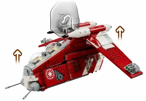 Конструктор LEGO Star Wars 75354 Боевой корабль гвардии Корусканта
