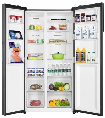 Холодильник Haier HRF-541DY7RU, темно-коричневый