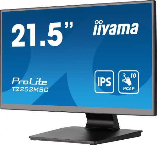 Монитор Iiyama 21.5" IPS FHD ProLite Touch T2252MSC-B2
