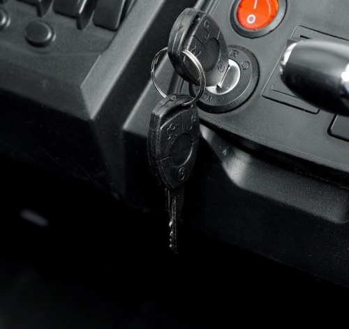 Электромобиль «БАГГИ», полный привод 4WD, кожаное сиденье, цвет синий