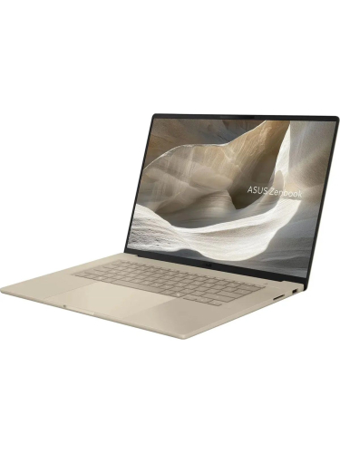 Ноутбук ASUS Zenbook A16 UX3607OA-SQ020W, 16" (2880x1800) OLED 120 Гц/Qualcomm Snapdragon X2 Elite Extreme X2E-94-100/48 ГБ LPDDR5X/1024 ГБ SSD/Qualcomm Adreno/Windows 11 Home, Бежевый (90NB17W1-M003U0)
