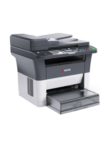 МФУ Kyocera FS-1125MFP A4, лазерное, черно-белое, 25стр / мин, 600dpi, 390МГц, 64Мб, 40АПД, USB / Ethernet, 1000стр / картридж, (1102M73DZ2)