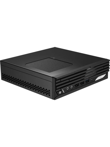 Мини-ПК MSI Pro DP21 14M-1071XRU Mini, Intel Core i3-14100/8 ГБ DDR5/512 ГБ SSD/Intel UHD Graphics/Без ОС, черный (9S6-B0A431-1071)