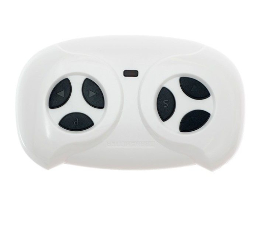 Электромобиль POLICE, EVA колеса, кожаное сиденье, цвет чёрный глянец