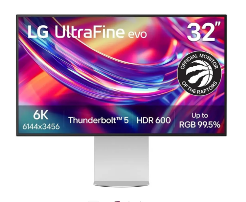 Монитор LG 31,5 32U990A-S, 16:9, IPS, 6K UHD, 5ms, 450cd, 60Hz, HDMI, DP, USB, USB-C, TB5, HAS