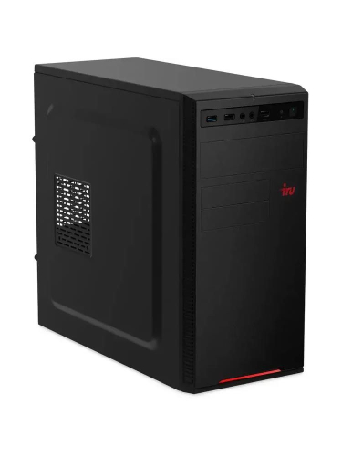 Системный блок iRU Planio 310H6SEV MT, Intel Core i5-12400 / 8 ГБ DDR4 / 256 ГБ SSD / Intel UHD Graphics / Без ОС, черный (2112564)