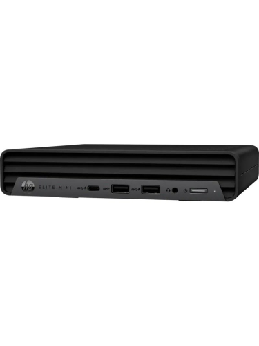 Мини-ПК HP Elite 800 G9R Mini, Intel Core i7 14700T / 16 ГБ DDR5 / 512 ГБ SSD / Intel UHD Graphics / Windows 11 Pro / Клавиатура, мышь, черный (449W0ES#BH5)