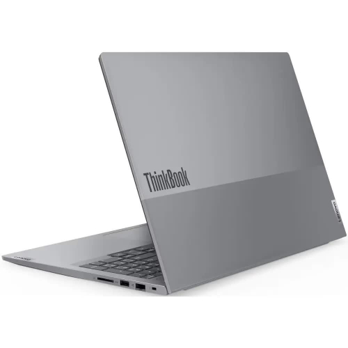 Ноутбук Lenovo Thinkbook 16 G6 IRL, 16" (1920x1200) IPS/Intel Core i5-13420H/16 ГБ DDR5/512 ГБ SSD/Intel UHD Graphics/Без системы, Серый (21KH00SMEV)