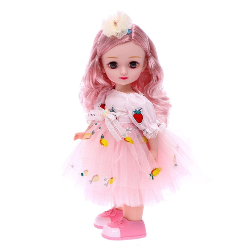 Кукла интерактивная «Алена розовая», звук