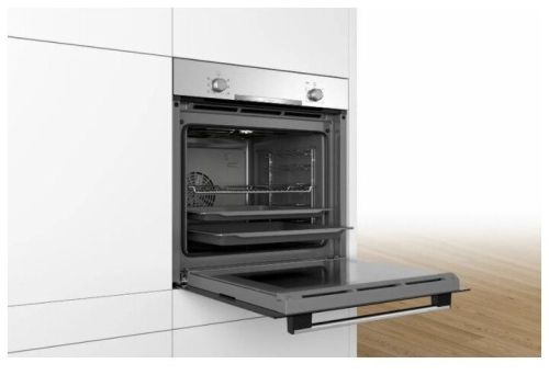 Электрический духовой шкаф Bosch HBA530BS0S