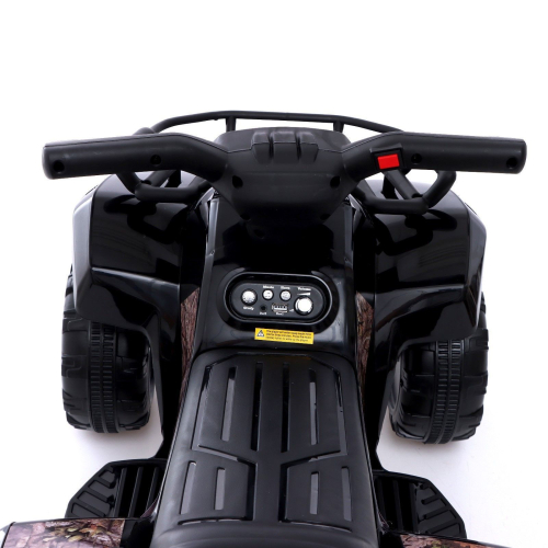 Электромобиль «Квадроцикл», цвет чёрный Электромобиль «Квадроцикл», цвет чёрный