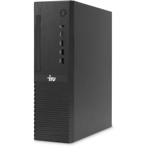 Системный блок iRU Office 310SC SFF, Intel Core i3-12100 / 16 ГБ DDR4 / 256 ГБ SSD / Intel UHD Graphics / Windows 11 Pro, черный (1969056)