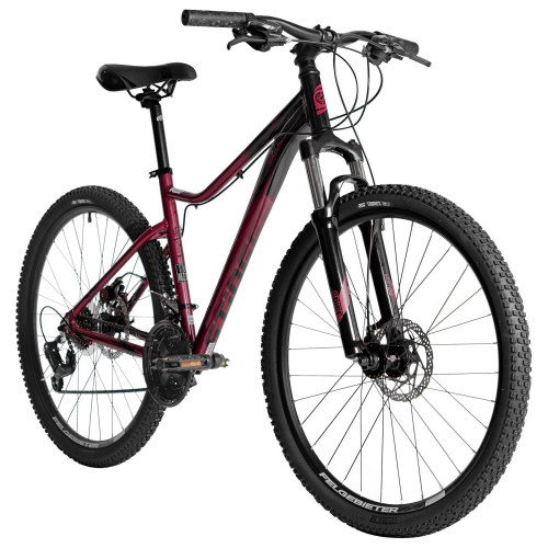 Велосипед 27.5" STINGER LAGUNA EVO, красный, р. 17"