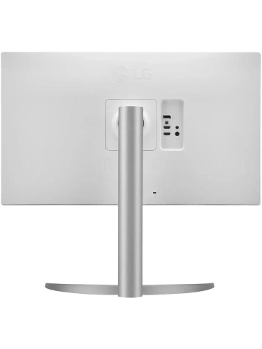 Монитор LG UltraFine 27UP650K-W 27" IPS monitor, 3840x2160, 400cd/m2, 16:9, 5мс (GtG), HDMIx2, DP, Headphone Out, 60Hz, 178/178, внешний БП, VESA 100x100, HAS 110mm, white/silver/black