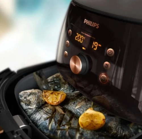 Аэрогриль Philips HD9867 / 90, черный Аэрогриль Philips HD9867 / 90, черный